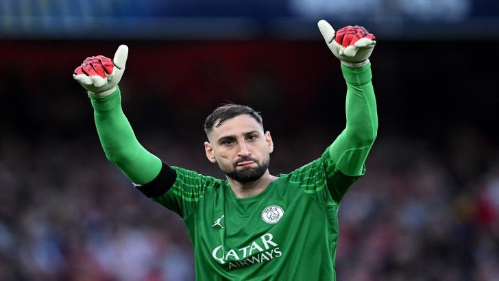 PSG goalkeeper Gianluigi Donnarumma